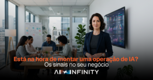 Capa artigo: Está na hora de montar uma operação de IA? Os sinais no seu negócio