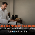 CAPA ARTIGO BLOG: A fundação que ninguém quis orçar: por que preparar dados para IA decide o seu projeto